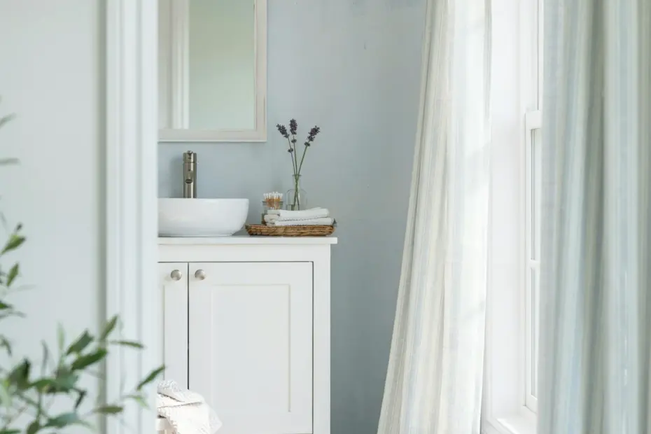 Brass Bridge Faucet with Resin | Unique Handmade Fixture for Powder Room Vanity | Bathroom Faucet Inspiration