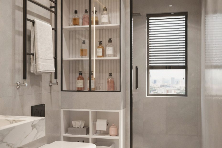 Modern Small Bathroom Interior Design | Space-Saving Layout Tips | Budget-Friendly Updates