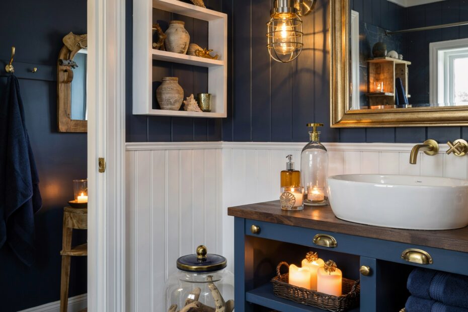 Coastal Bathroom Decor Ideas | Breezy Beachy Vibes for Small Spaces